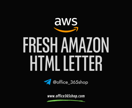 amazon html letter