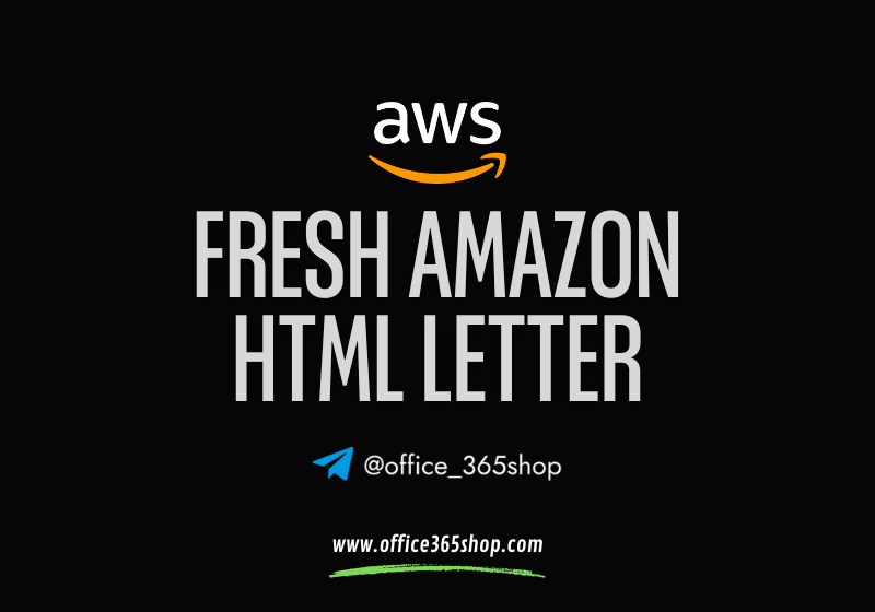 amazon html letter