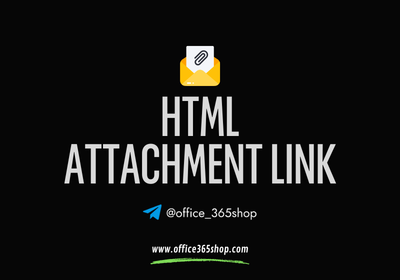 html attachment link