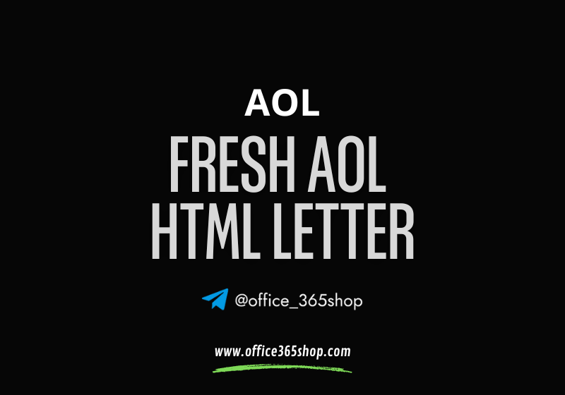 html aol letter