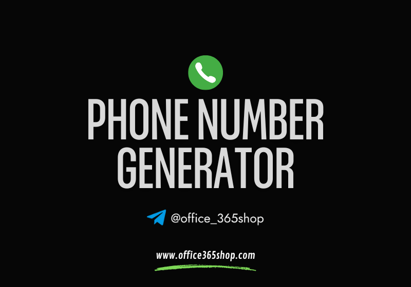 phone number generator